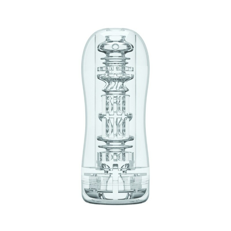 Мастурбатор Chisa Quickshot Portable Cup Peak прозорий, 17 х 7 см - Изображение 3