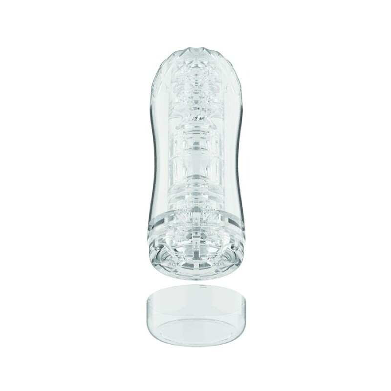 Мастурбатор Chisa Quickshot Portable Cup Peak прозорий, 17 х 7 см - Изображение 4