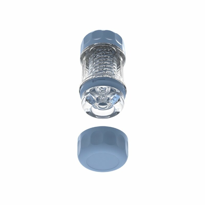 Мастурбатор Chisa Spiral Cup Strong Edition Nubble блакитний, 15.5 х 8 см - Зображення 3