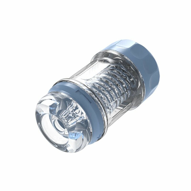 Мастурбатор Chisa Spiral Cup Strong Edition Nubble блакитний, 15.5 х 8 см - Зображення 5