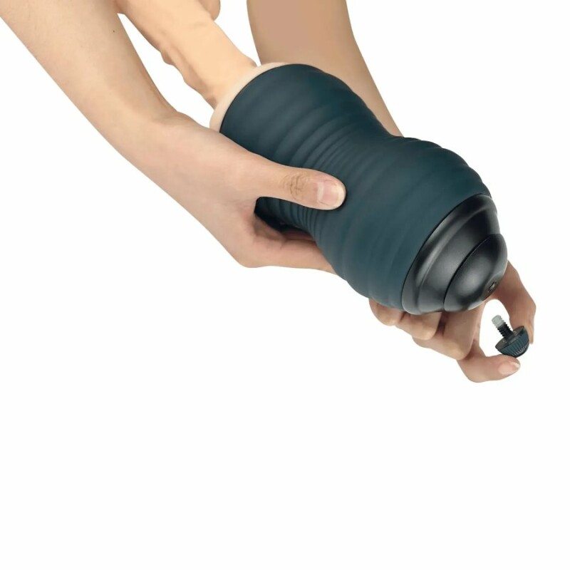 Мастурбатор вагіна Adrien Lastic Siltex Ultra з кібершкіри, бежевий, 19 х 3.5 см - Изображение 6