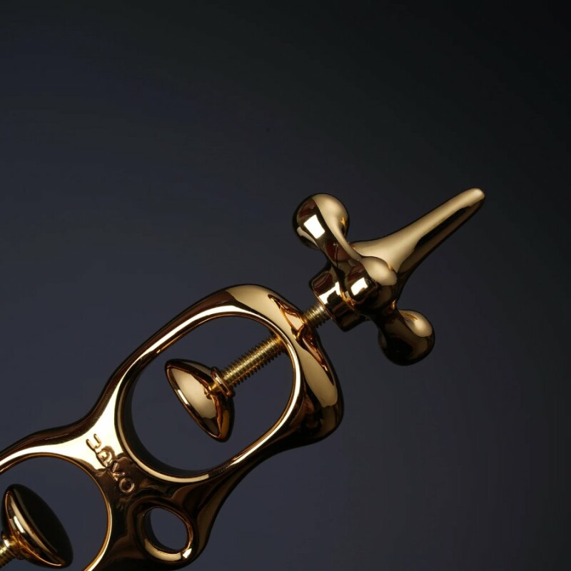 Наручники для великих пальців рук UPKO Thumb Metal Cuffs, золоті - Зображення 8