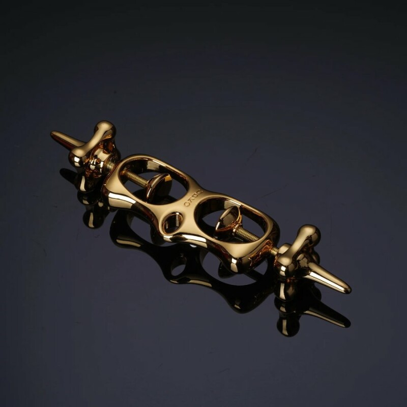 Наручники для великих пальців рук UPKO Thumb Metal Cuffs, золоті - Зображення 9
