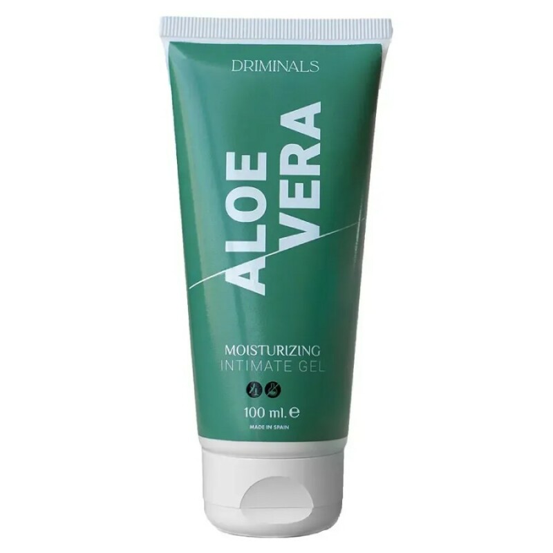 Лубрикант для чутливої ​​шкіри Driminals Aloe Vera на водній основі, 100 мл