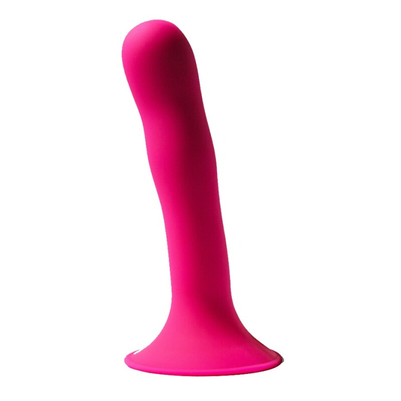 Фалоімітатор Adrien Lastic Hitsens 4 термореактивний, рожевий, 17.8 х 3.7 см