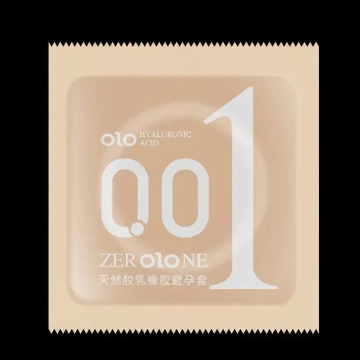 Презервативи ультра тонкі OLO з ефектом холод-тепло, 10шт/уп - Зображення 1