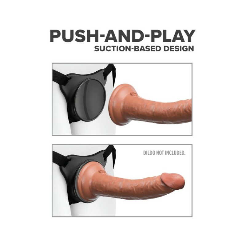 Трусики для страпона Pipedream Original на ремінцях, чорні, 17 см - Изображение 2