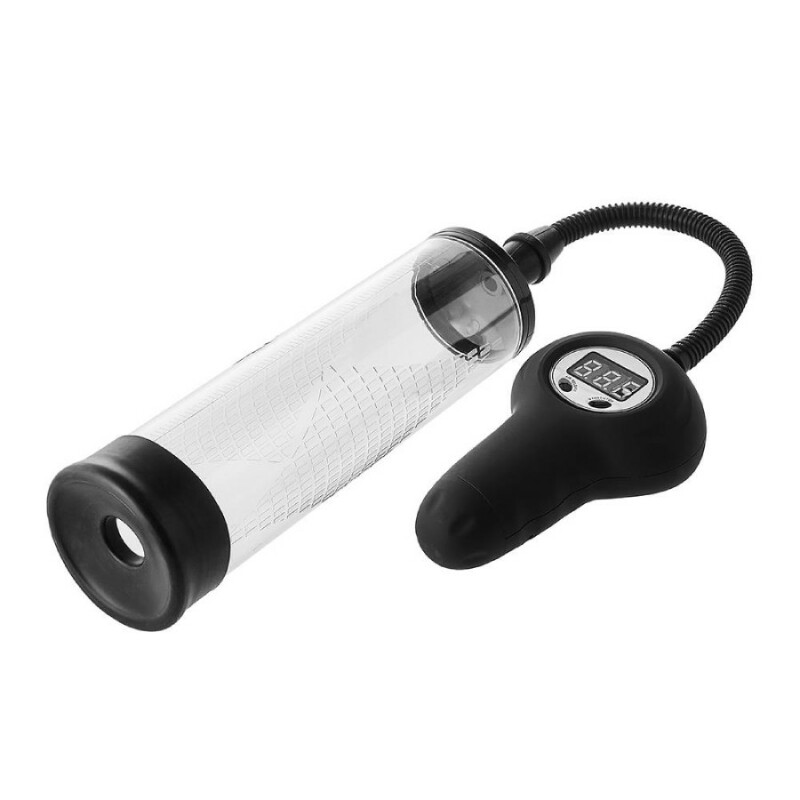 Помпа вакуумна автоматична Dreamtoys Ramrod з манометром, прозора, 20 х 5.9 см - Изображение 2