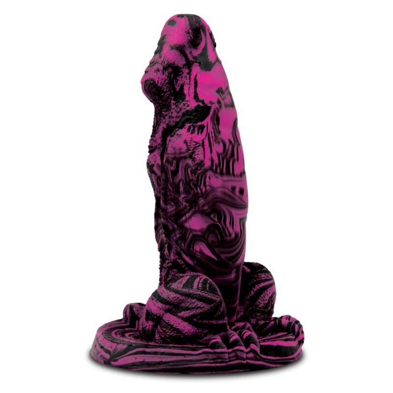 Страпон Whipsmart Dragon Dildo фіолетовий, 17.8 х 5.1 см - Зображення 2