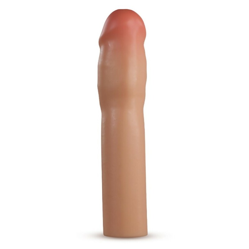 Насадка на пеніс реалістична Blush Performance Plus бежева, 17.7 х 4.4 см - Изображение 3