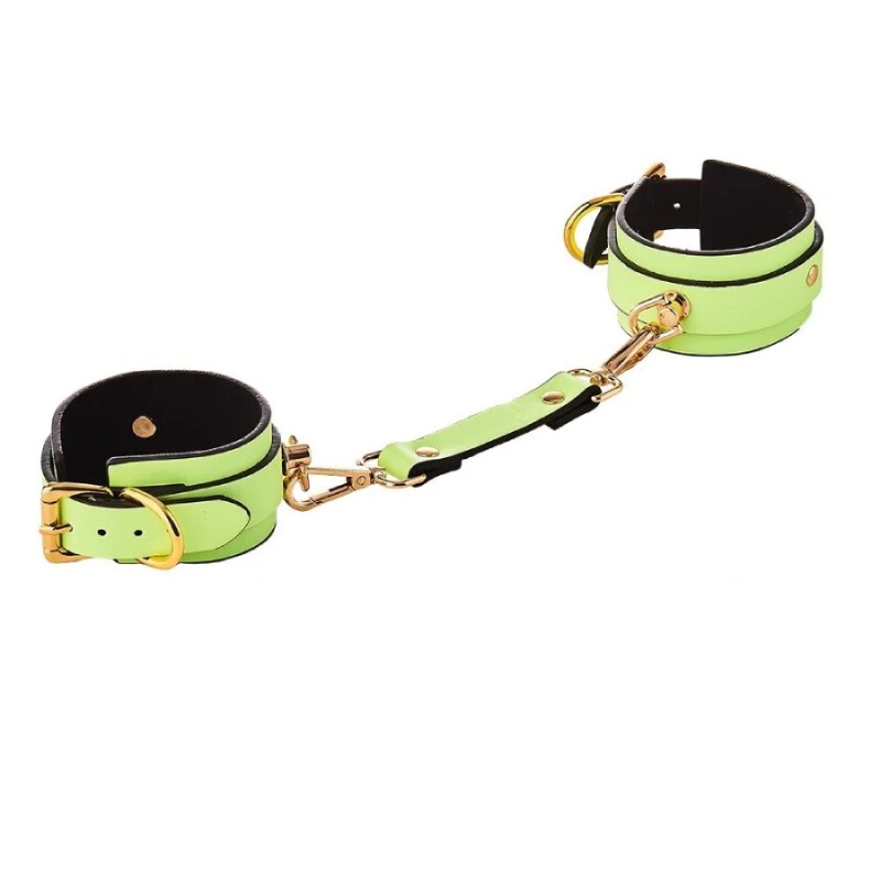 Наручники Dream Toys Radient світяться в темряві, зелені, 74 х 6.8 см - Зображення 3