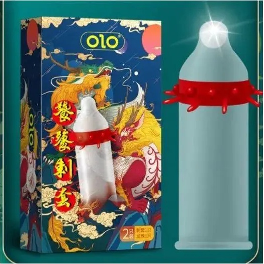 Презерватив з вусиками OLO Fairy deer Spiny з кулькою, 1 шт - Изображение 8