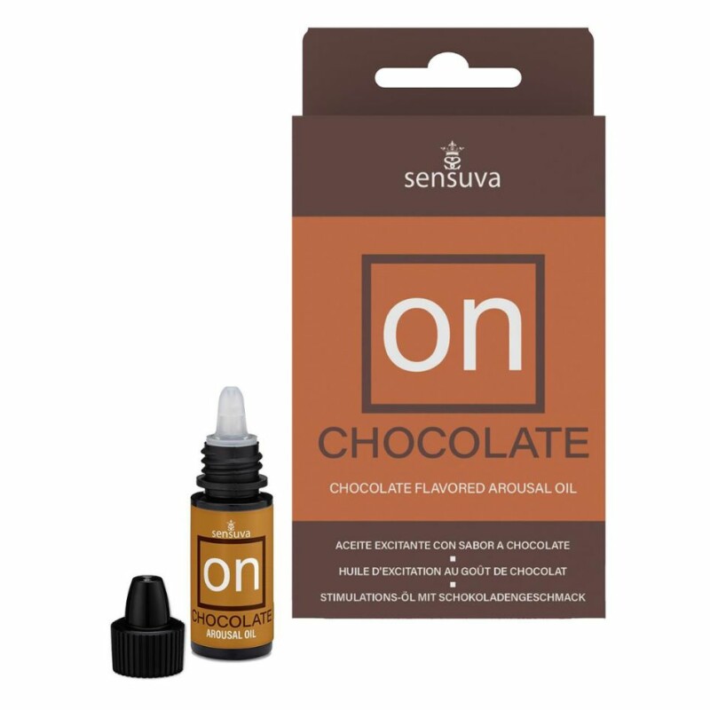 Рідкий вібратор Sensuva On Chocolate Arousal Oil, 5 мл