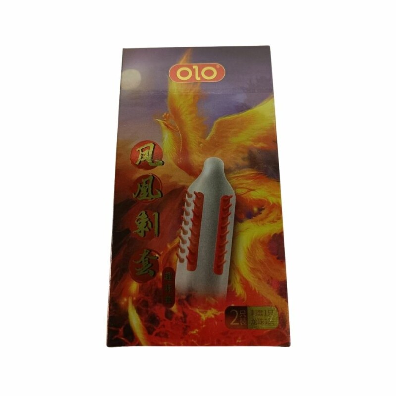 Презерватив з вусиками OLO Phoenix Spiny з кулькою, 1 шт - Изображение 9