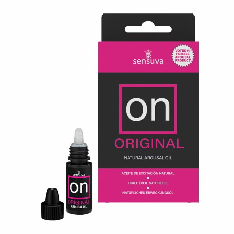 Рідкий вібратор Sensuva On Original Arousal Oil, 5 мл - Изображение 1