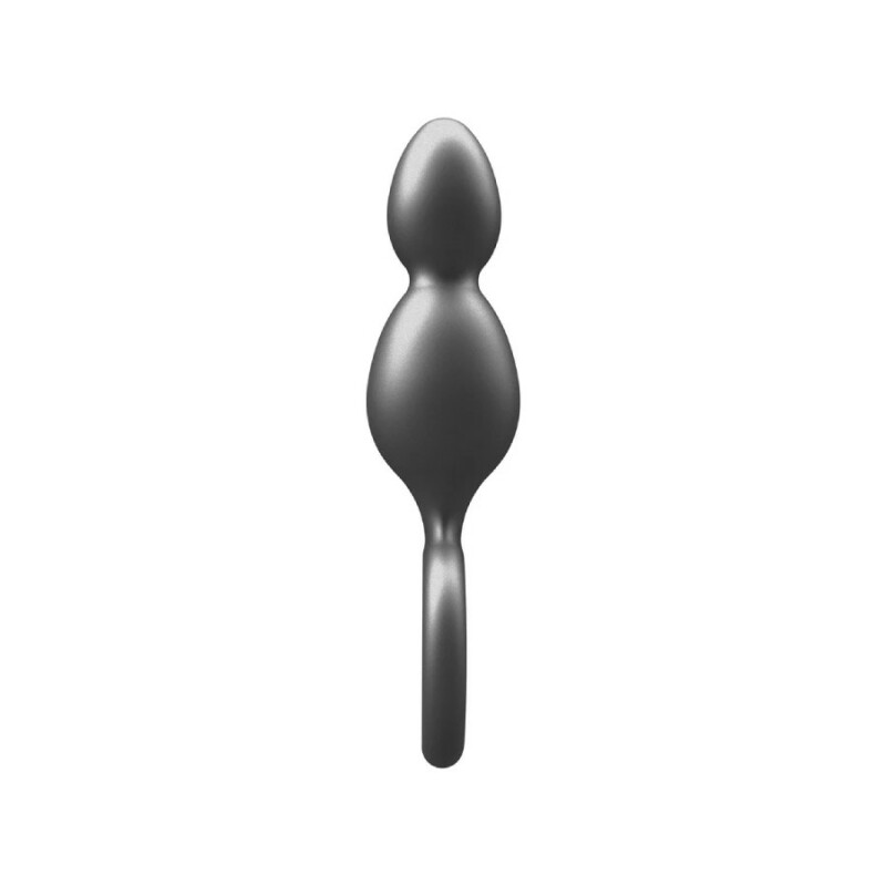 Анальна ялинка Toy Joy The Plugger 2 Balls чорна, 13 х 2.9 см - Изображение 3