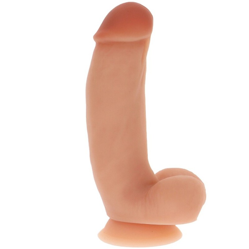 Фалоімітатор реалістичний Toy Joy Get Real на присосці, бежевий, 18 х 3.5 см