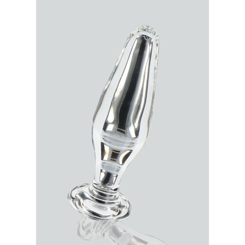 Анальна пробка Toy Joy Star Sparkler срібляста, 12 х 3.5 см