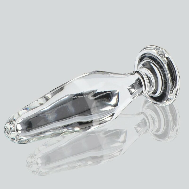 Анальна пробка Toy Joy Star Sparkler срібляста, 12 х 3.5 см - Зображення 2