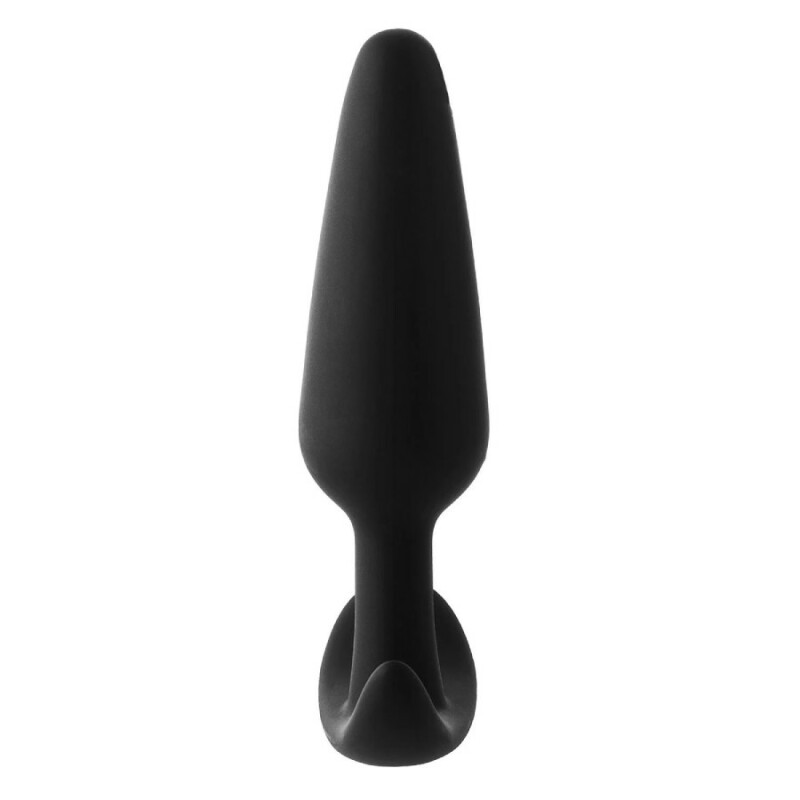 Анальна пробка Dreamtoys Smooth Large чорна, 11.5 х 2.9 см - Изображение 2