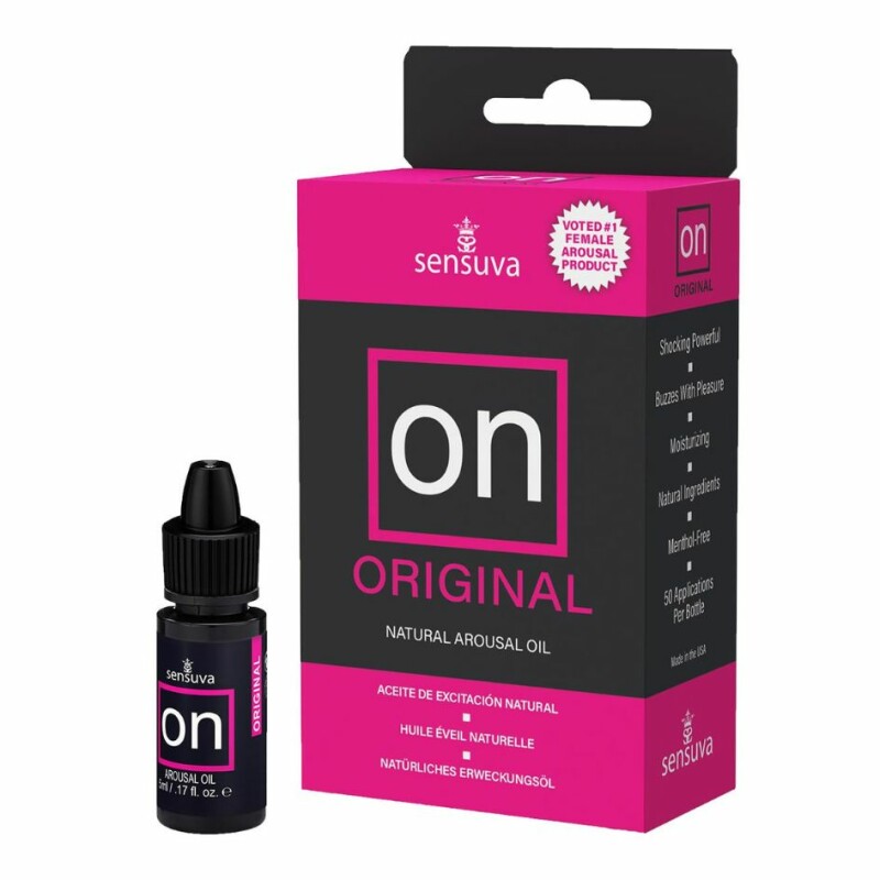 Рідкий вібратор Sensuva On Original Arousal Oil, 5 мл