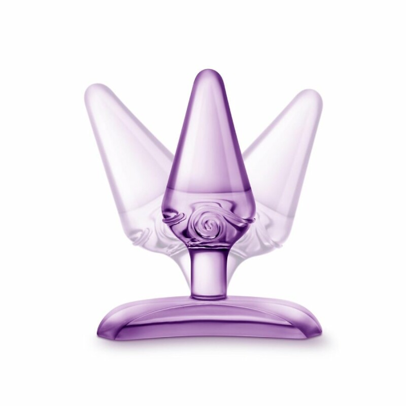 Анальна пробка Blush Jolly фіолетова, 6.9 х 2.5 см - Зображення 2