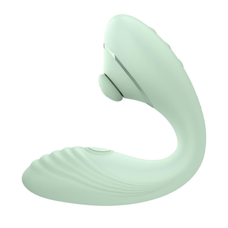 Вібратор з постукуванням Dreamtoys Glam Ultimate Tapping Vibe гнучкий універсальний, м'ятний, 23 х 5.6 х 3.9 см - Зображення 2