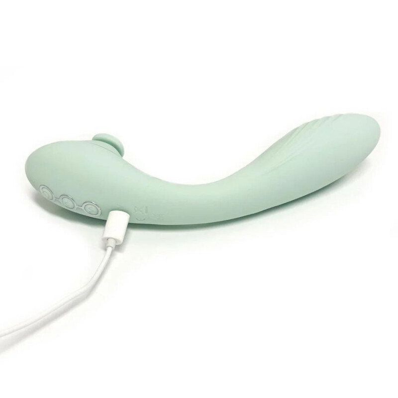 Вібратор з постукуванням Dreamtoys Glam Ultimate Tapping Vibe гнучкий універсальний, м'ятний, 23 х 5.6 х 3.9 см - Зображення 4
