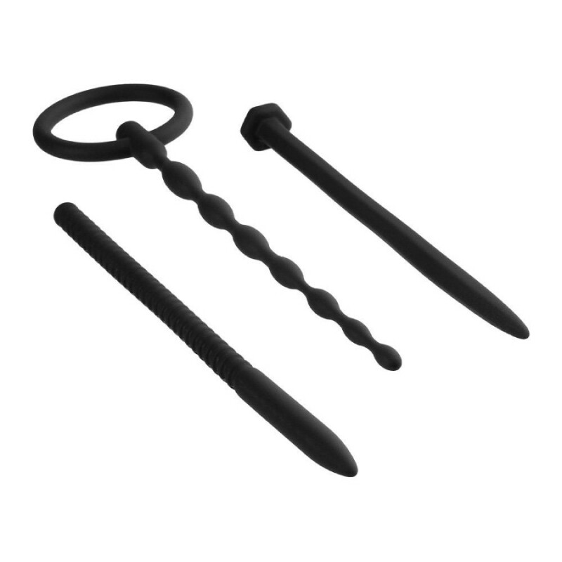 Набір уретральних катетерів NMC Knot Knot чорний, 3 шт - Изображение 3