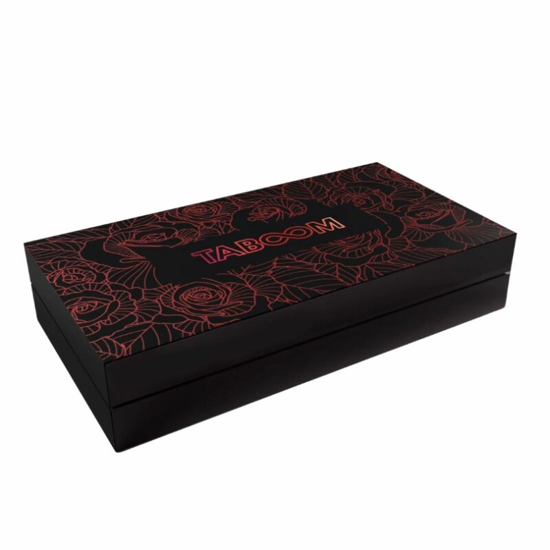 Поножи Taboom Wild Roses Ankle Cuffs Set с розами, чёрные - Зображення 5