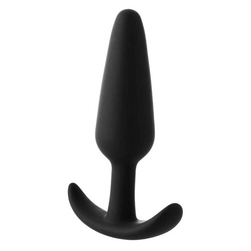 Анальна пробка Dreamtoys Smooth Large чорна, 11.5 х 2.9 см - Изображение 4