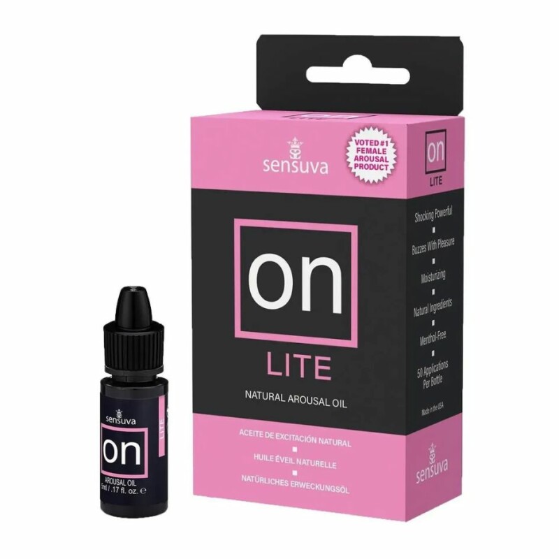 Рідкий вібратор Sensuva On Lite Arousal Oil, 5 мл