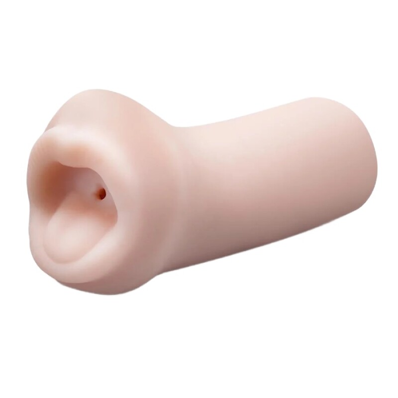 Мастурбатор-рот Blush Candi бежевий, 13.3 х 5 см
