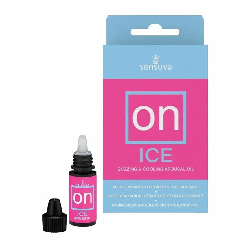 Рідкий вібратор Sensuva ON Ice з охолоджуючим ефектом, 5 мл - Изображение 1