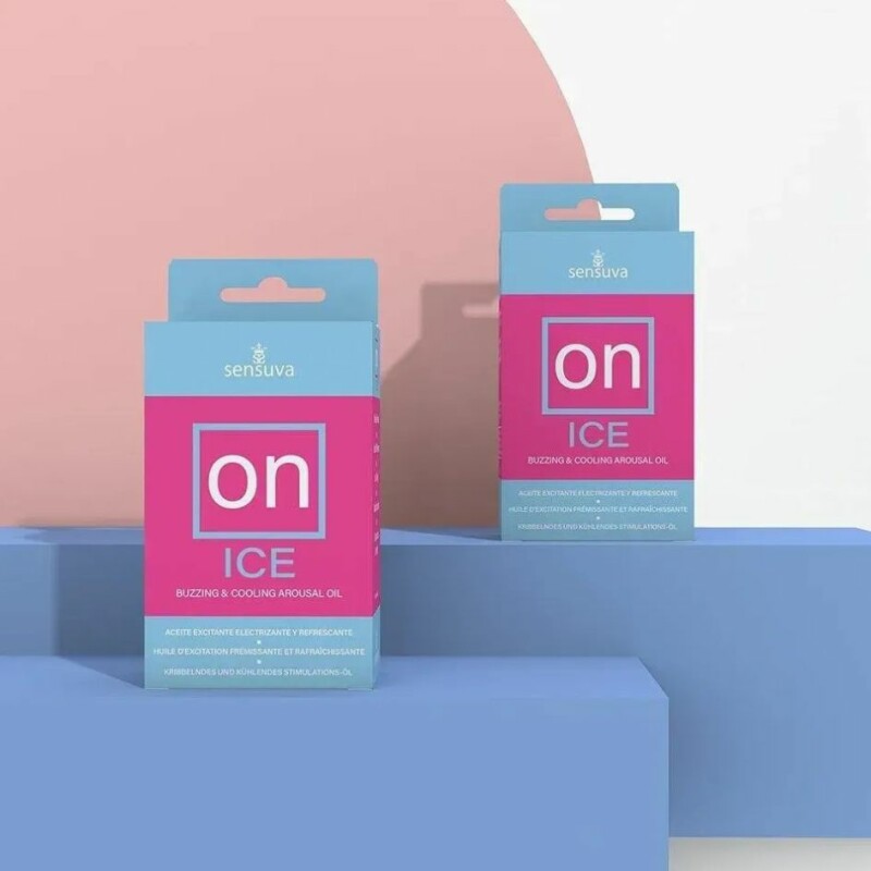 Рідкий вібратор Sensuva ON Ice з охолоджуючим ефектом, 5 мл - Изображение 2