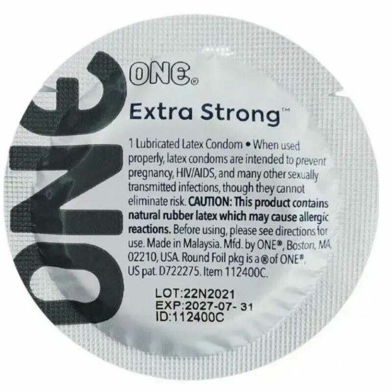 Набір презервативів One Мікс Classic, XL, Strong, Ribs, Studs, 5 шт - Изображение 3
