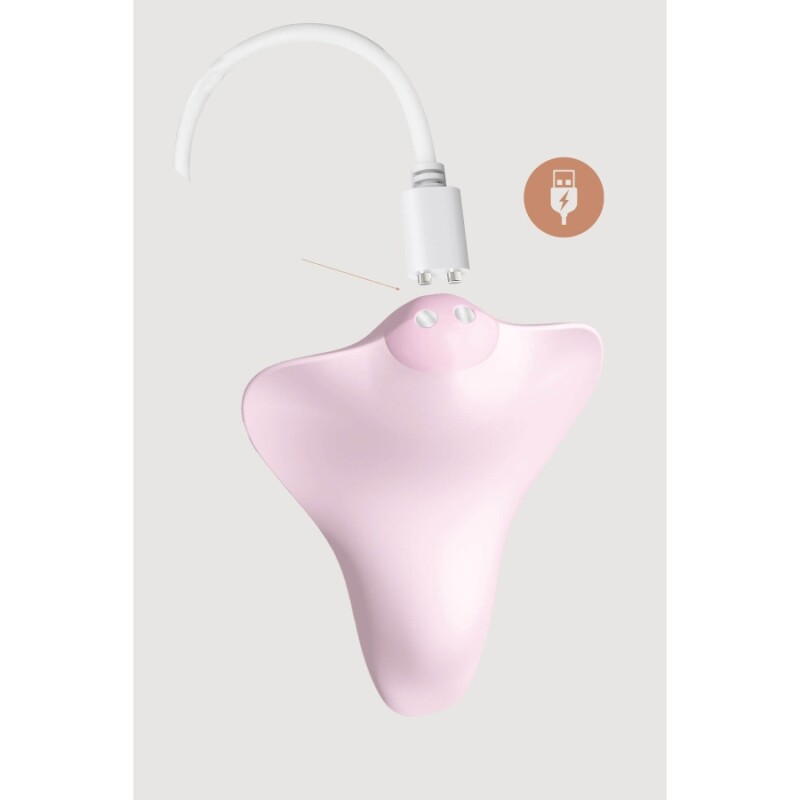 Вібратор в трусики Adrien Lastic Temptation з керуванням з додатка, рожевий, 8.7 х 5.4 см - Зображення 2