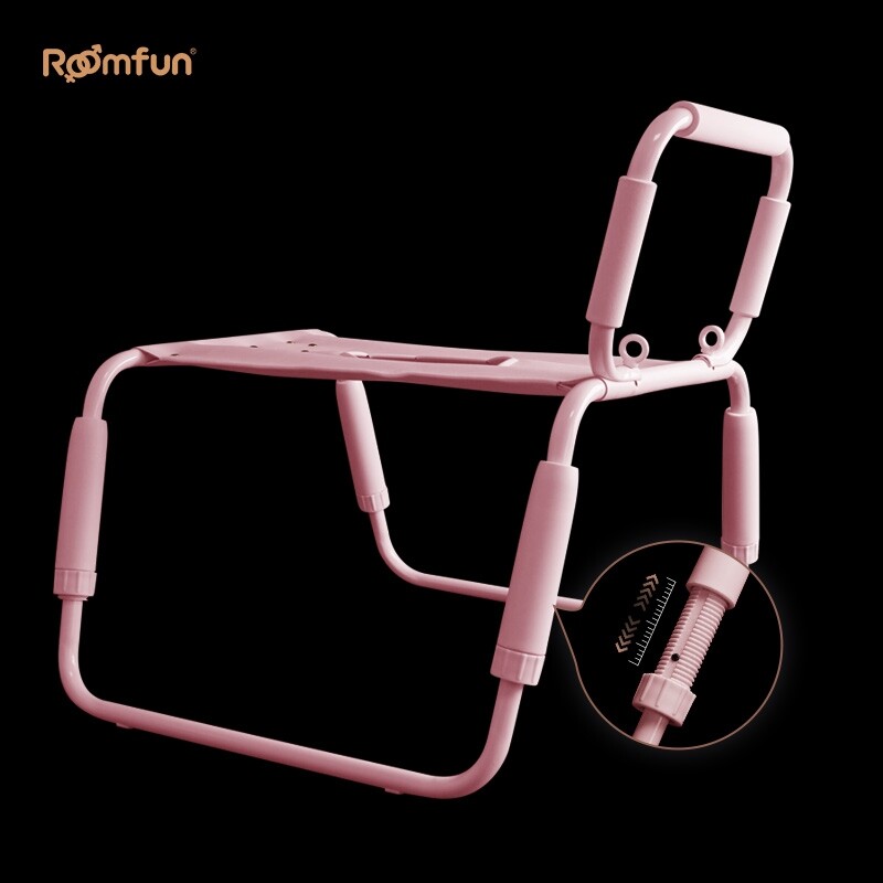 Стілець для сексу Roomfun Horse Chair регульований, рожевий - Изображение 2