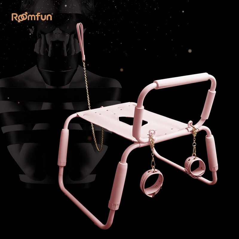 Стілець для сексу Roomfun Horse Chair регульований, рожевий - Изображение 6