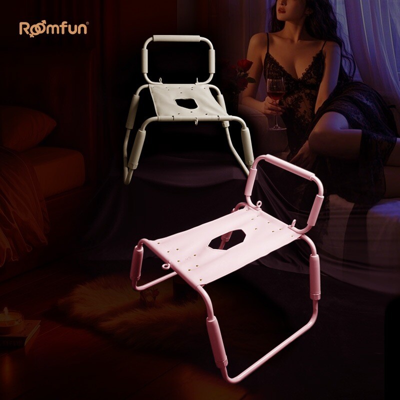 Стілець для сексу Roomfun Horse Chair регульований, рожевий - Изображение 7
