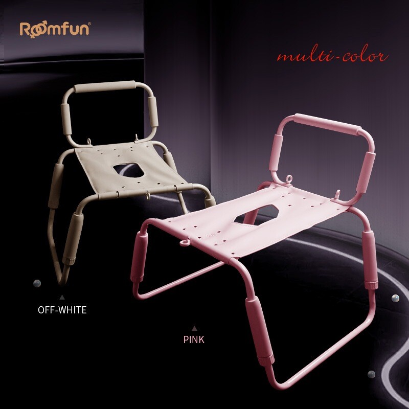 Стілець для сексу Roomfun Horse Chair регульований, рожевий - Изображение 8