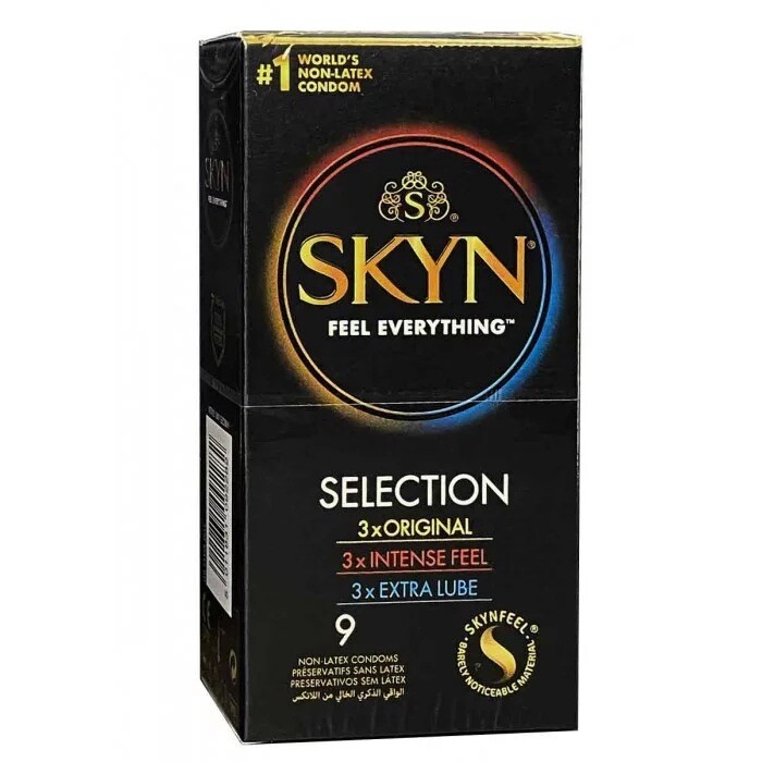 Презервативи SKYN Selection безлатексні (полізопрен), 9 шт