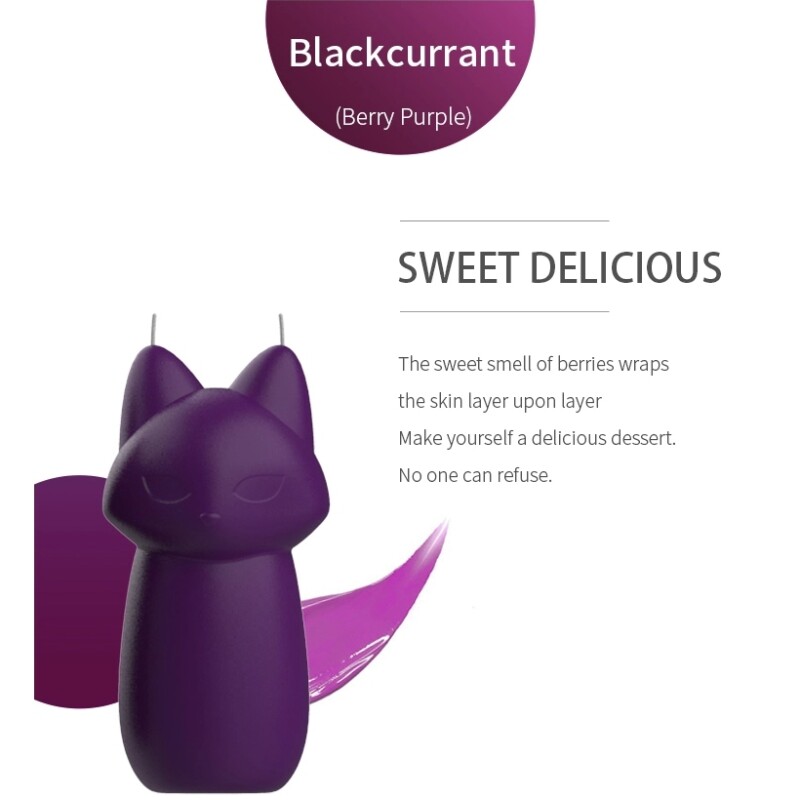 Свічка-лисичка низькотемпературна Roomfun Berry Purple з ароматом чорної смородини, 10 х 5 см - Изображение 9