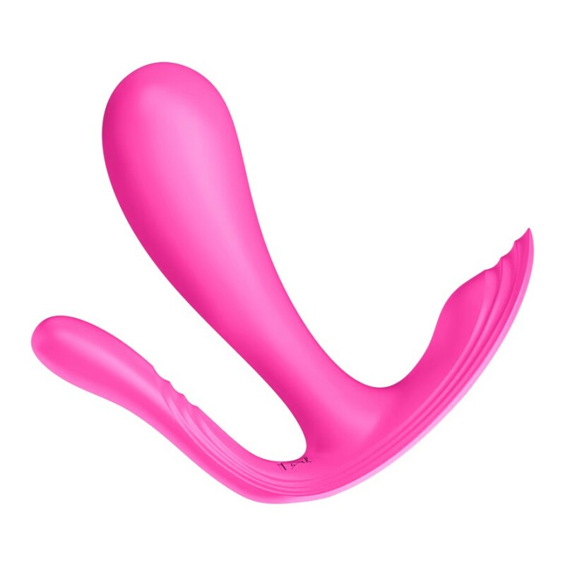 Подвійний вібратор Satisfyer Top Secret+ з додатком, рожевий, 11 х 8.8 см - Зображення 2