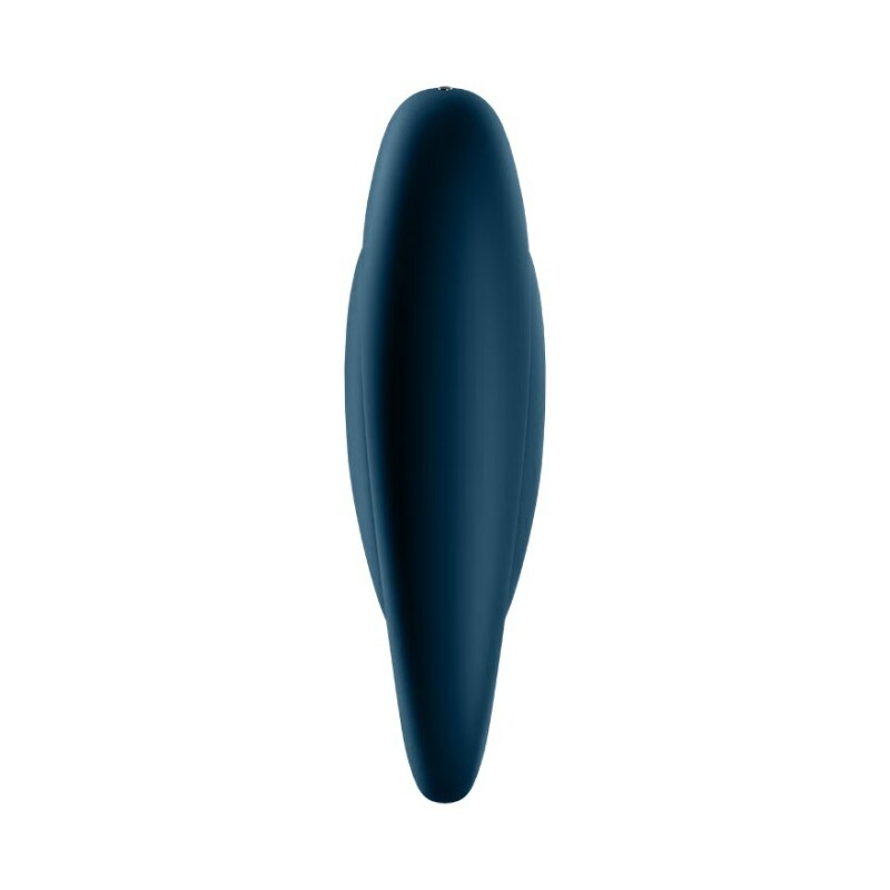Ерекційне віброкільце Satisfyer Glorious Duo подвійне, блакитне, 10.5 х 5.2 см - Изображение 2