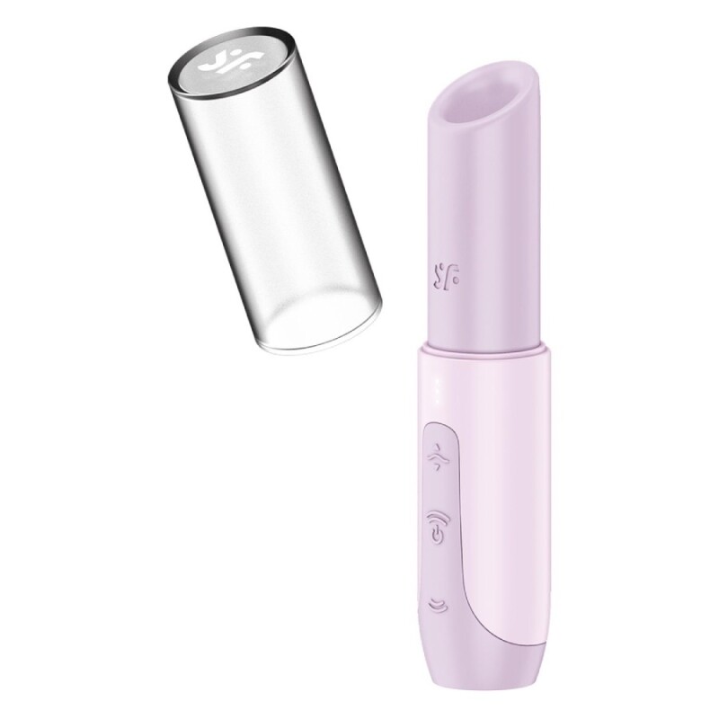 Вакуумний стимулятор клітора Satisfyer Secret Kiss безконтактний, рожевий, 12.5 х 2.7 см - Зображення 2