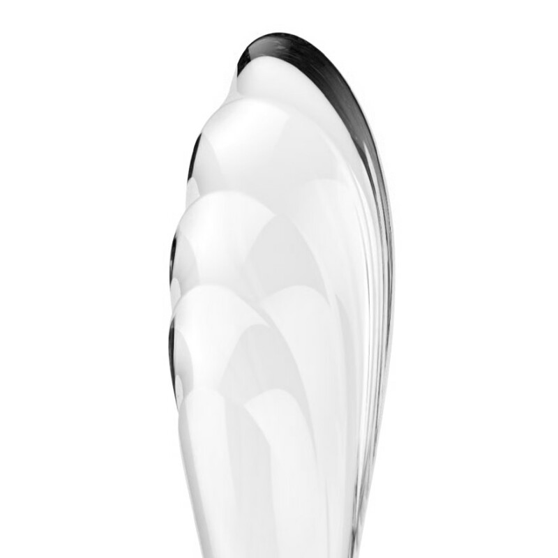 Фалоімітатор скляний Dazzling Crystal 1 термореактивний, прозорий, 18.2 х 3.6 см - Изображение 3