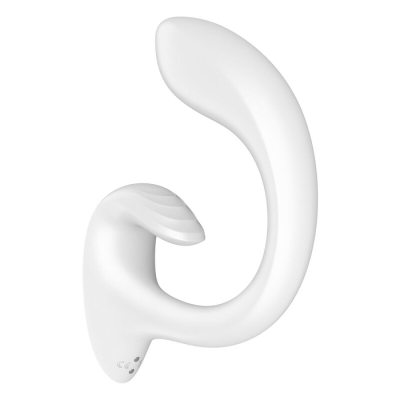 Вібратор G for Goddess 1 Satisfyer для точки G та клітора, білий, 18.5 х 4 см - Зображення 3