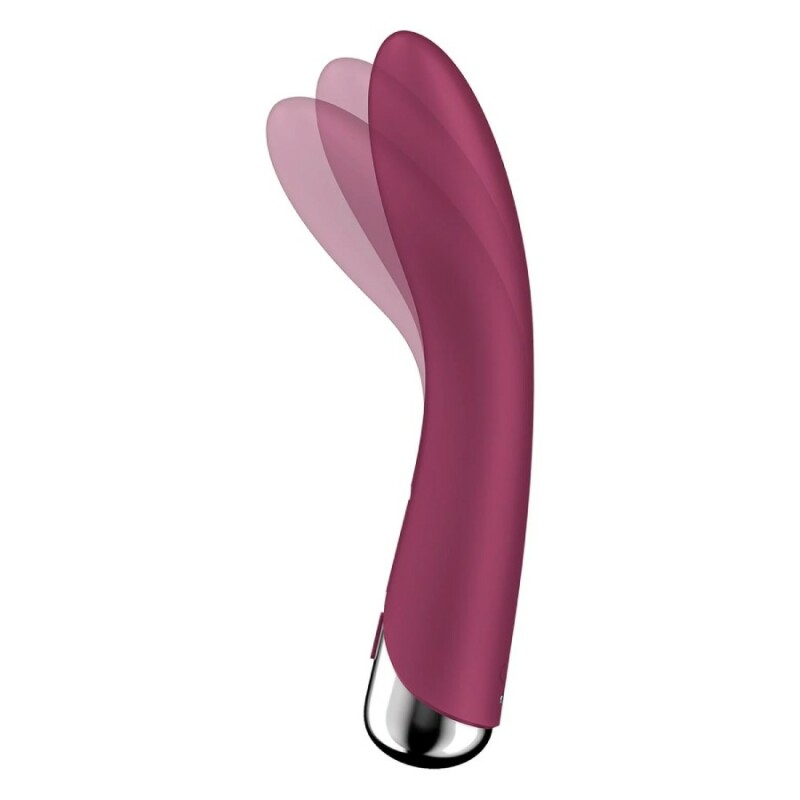 Вібратор для точки Satisfyer G Spinning Vibe 1 з ротацією, червоний, 17.5 х 3.5 см - Изображение 4