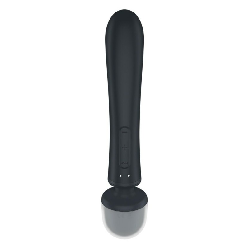 Вібратор-мікрофон Satisfyer Triple Lover потрійна дія, сірий, 24 х 3.8 см - Зображення 4